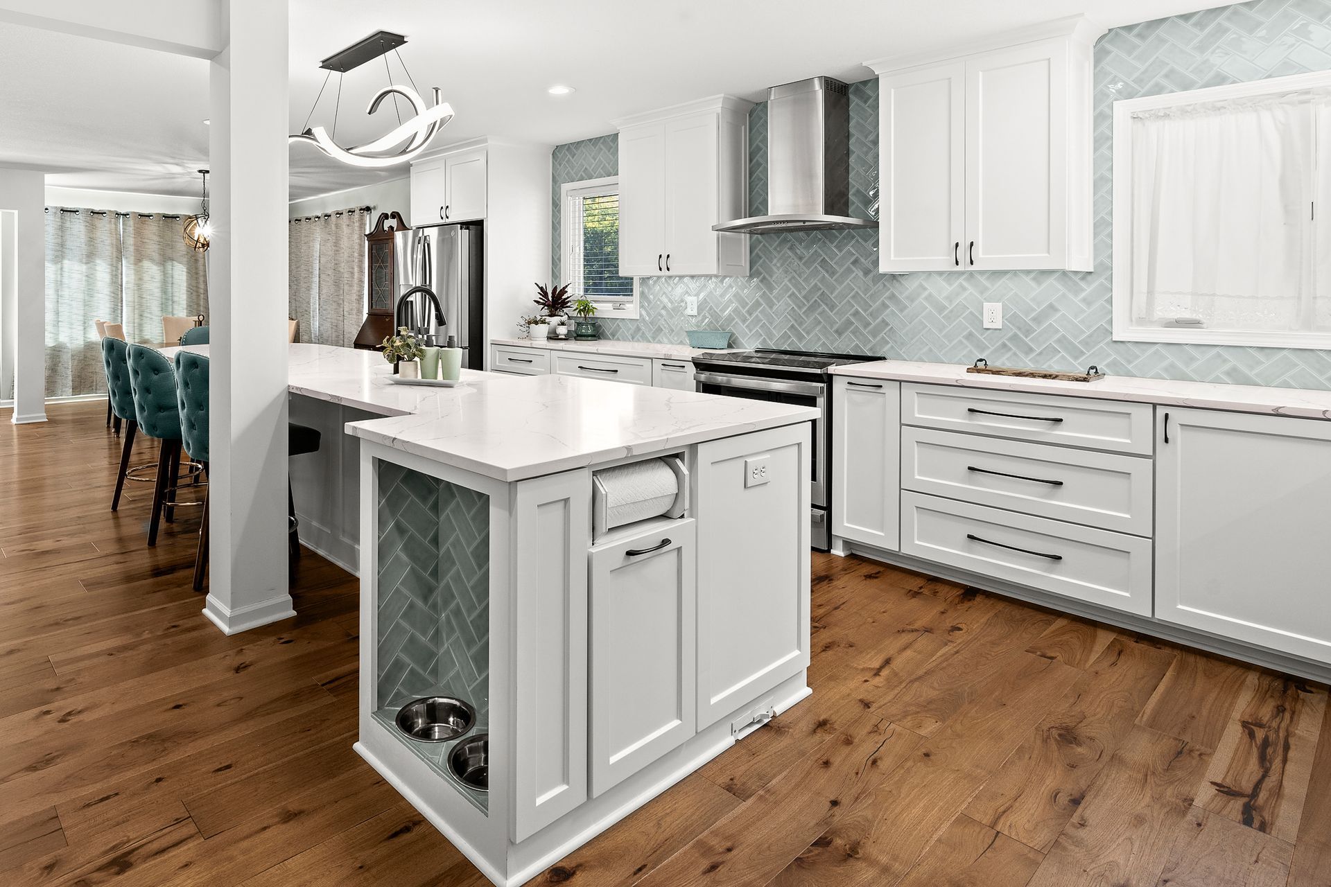 Remodeled kitchen by Gartman Remodeling in Kansas City