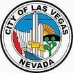 City of Las Vegas, Nevada seal with red, blue, and green emblem and “City of Las Vegas Nevada” text