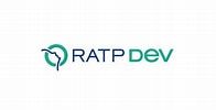RATP Dev logo in teal and dark blue on a white background