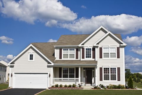 big house with driveway