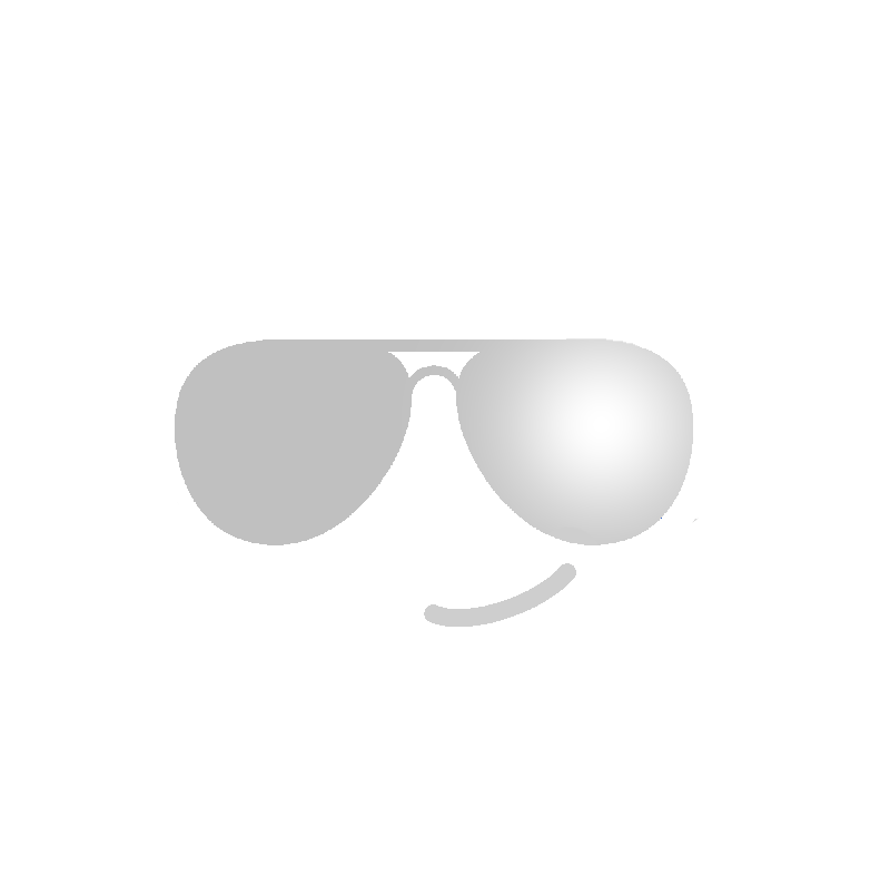 A pair of sunglasses with a smiley face on it.