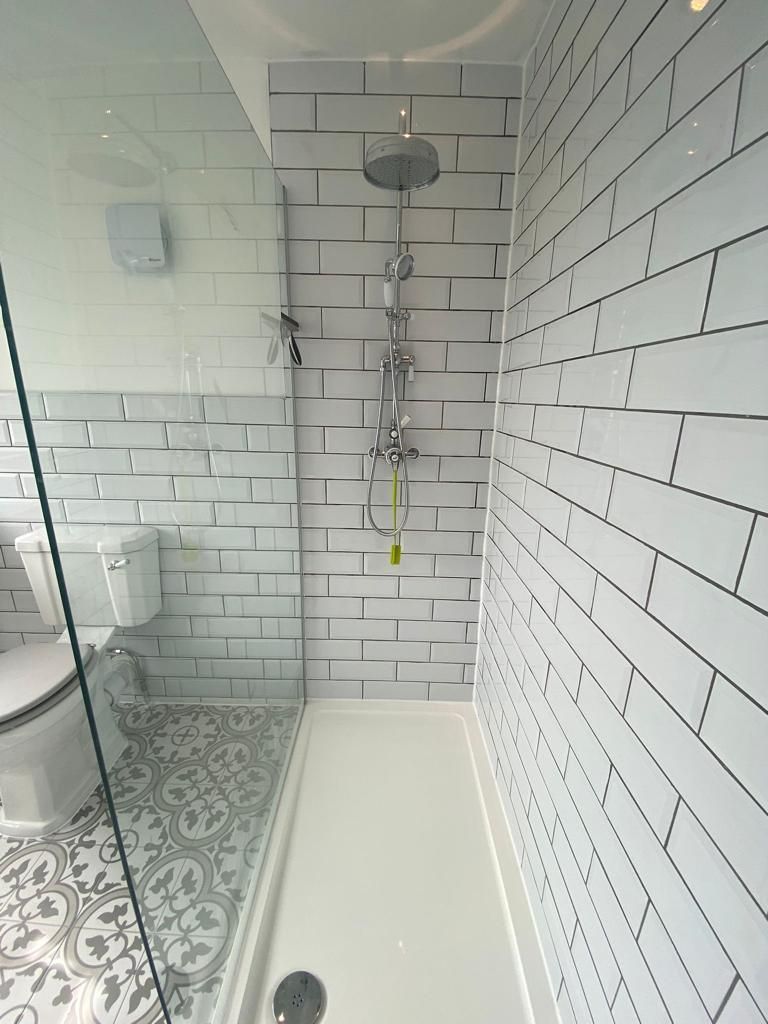 Walk in shower