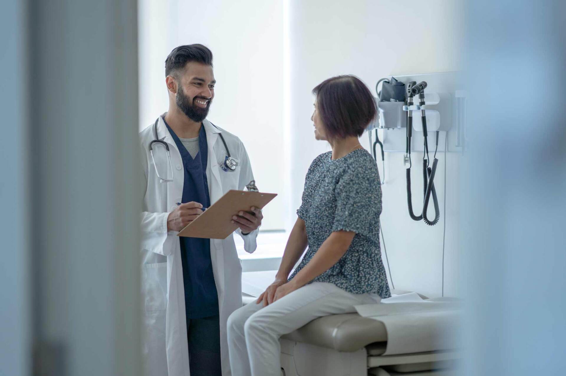 Senior with the Doctor — Lexington, NC — Lexington Family Physicians, P.A. Senior with the Doctor — Lexington, NC — Lexington Family Physicians, P.A.