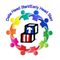 Delta Head Start/Early Head Start logo with multicolored circle of people around a cube child icon