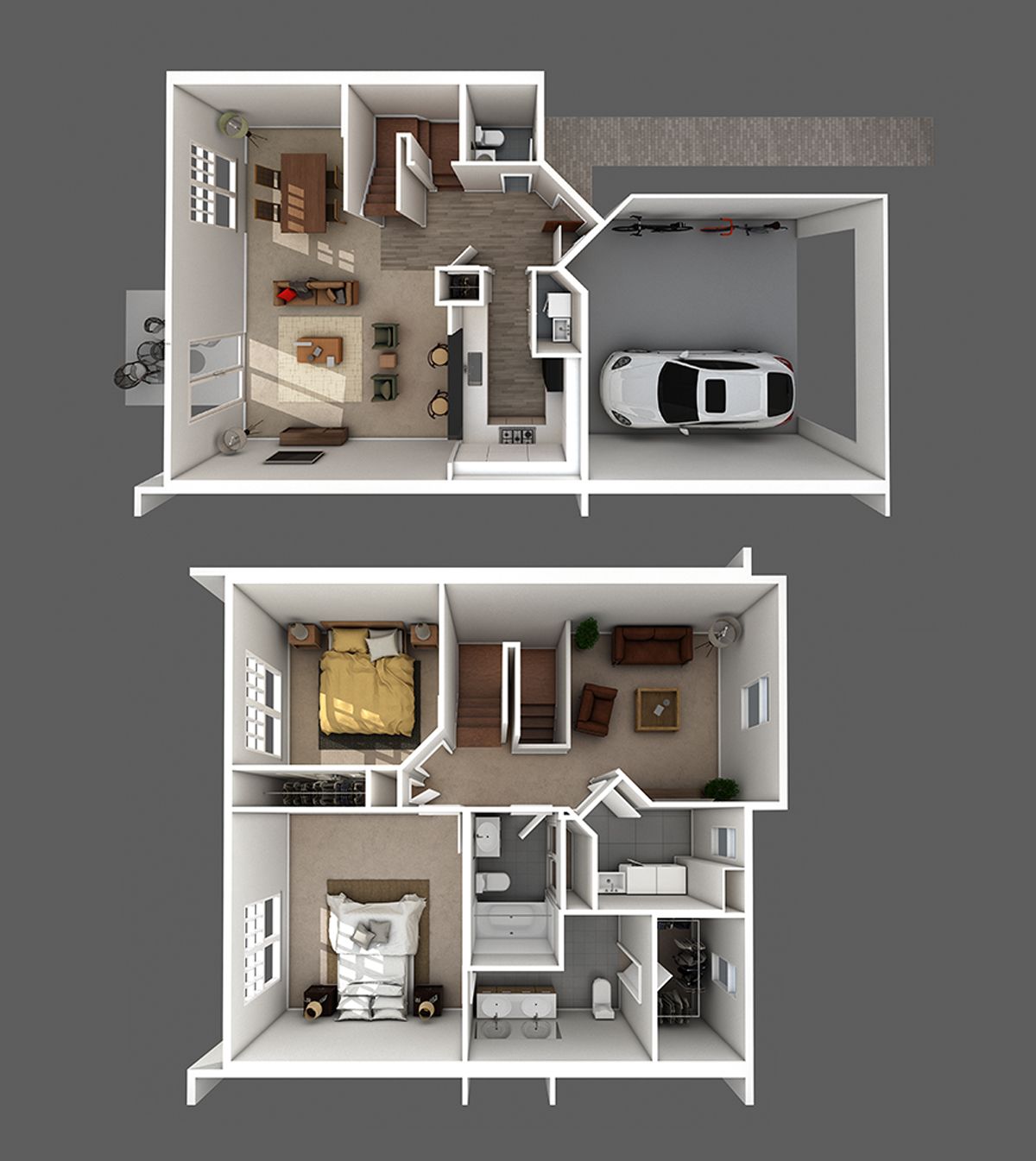 Remington Grove Plan B Floor Plan