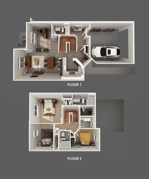 Remington Grove Plan C Floor Plan