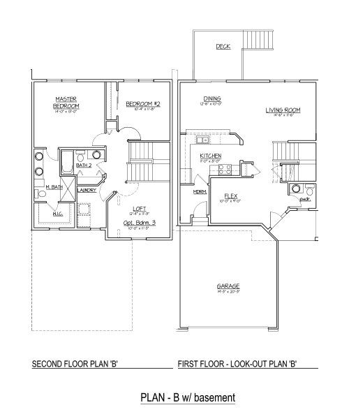 Remington Grove Plan B Floor Plan