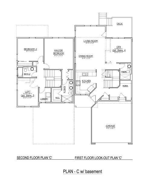 Remington Grove Plan C Floor Plan