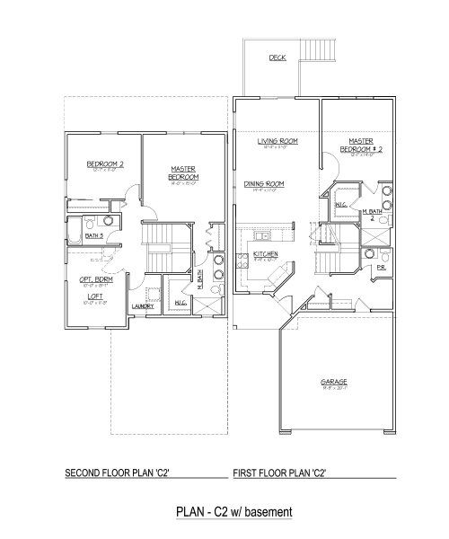 Remington Grove Plan C2 Floor Plan