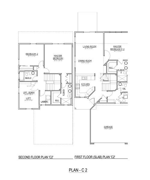 Remington Grove Plan C2 Floor Plan