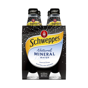 scheweppes bottles