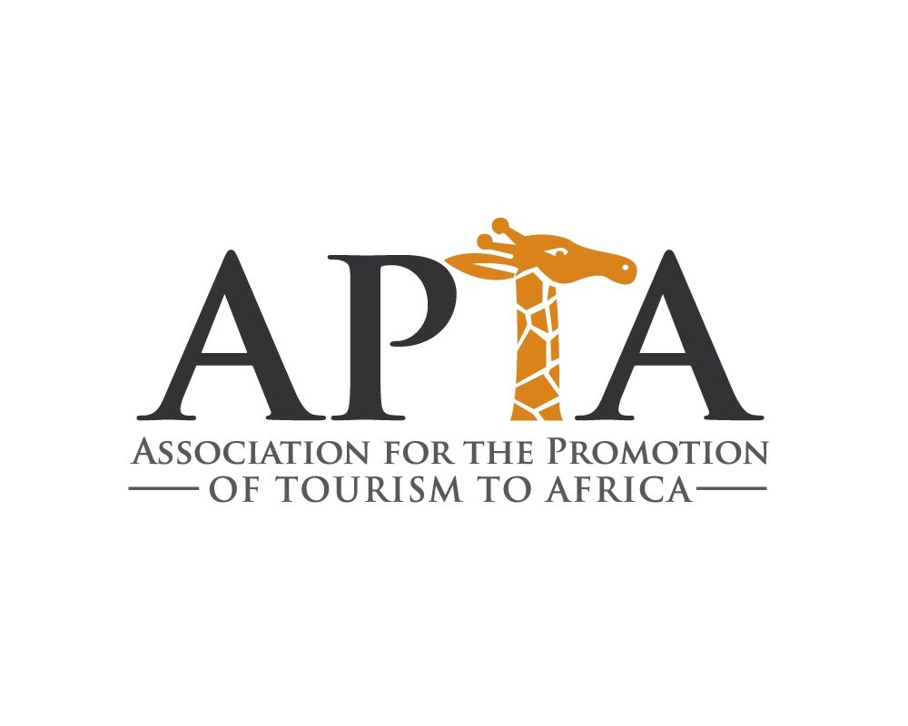 Logo for Association for the Promotion of Tourism to Africa: black text 