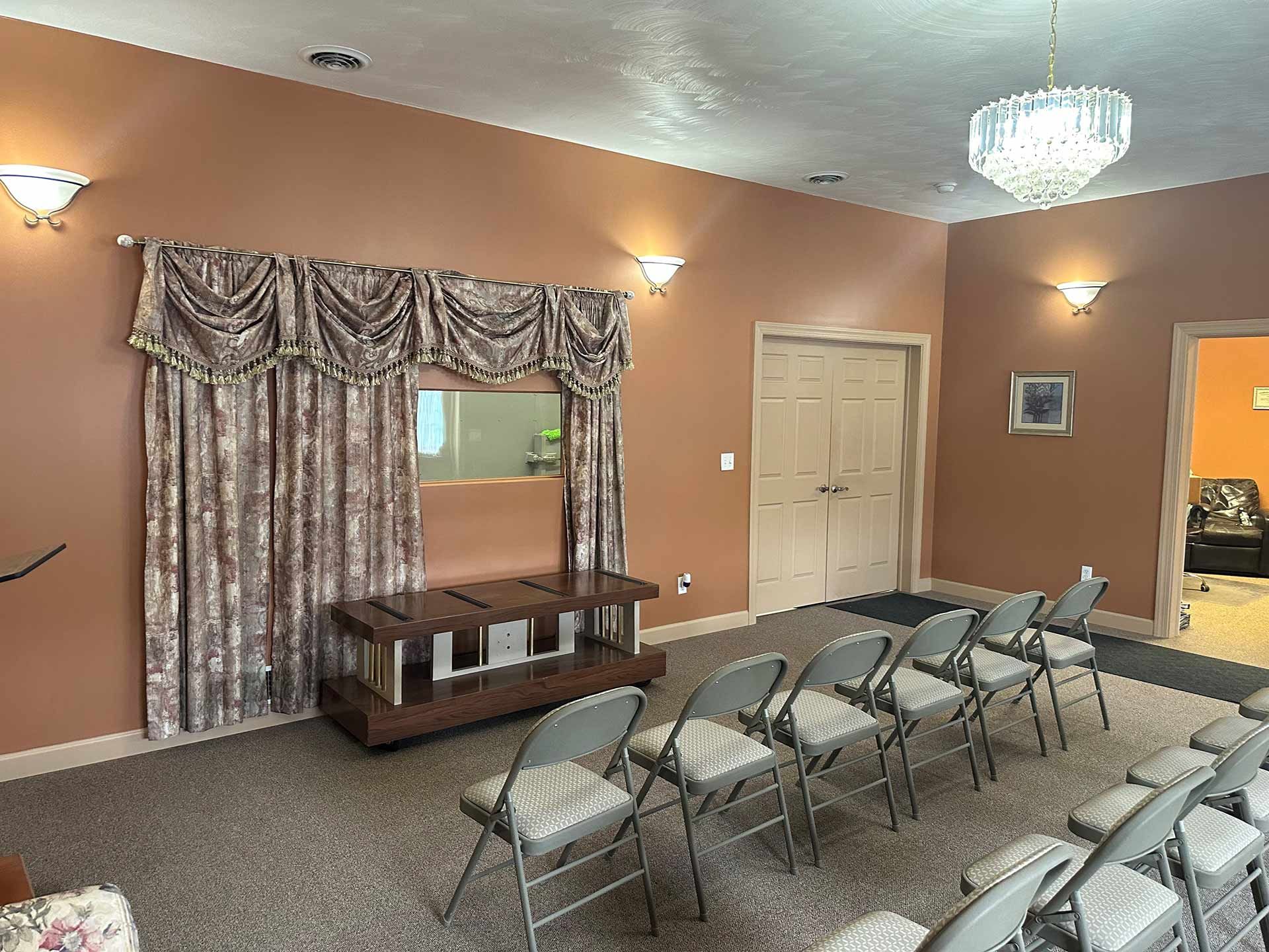 Cremation Room Interior — Snyder Twp, PA — Ray Burial Vault Co
