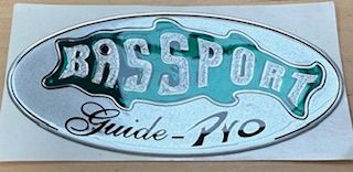 Decal Domed Bassport Guide Pro