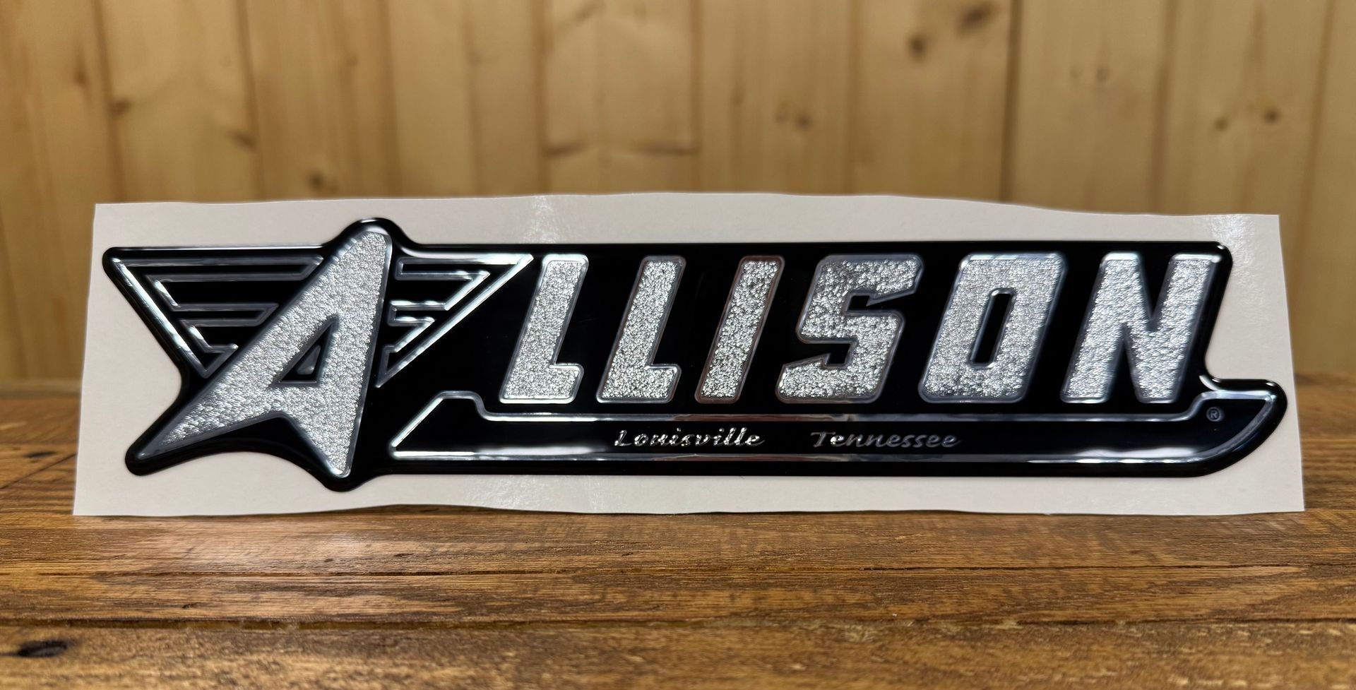Allison Decal Domed 12