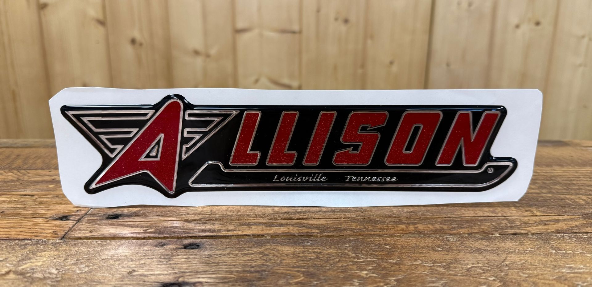 Allison Decal Domed 12