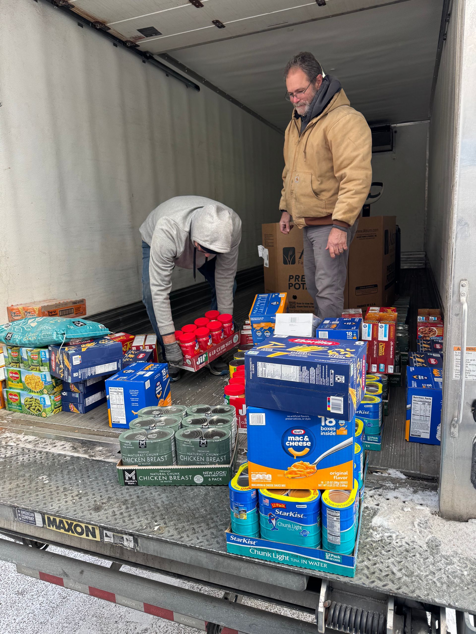 Maurer wells' first annual food drive