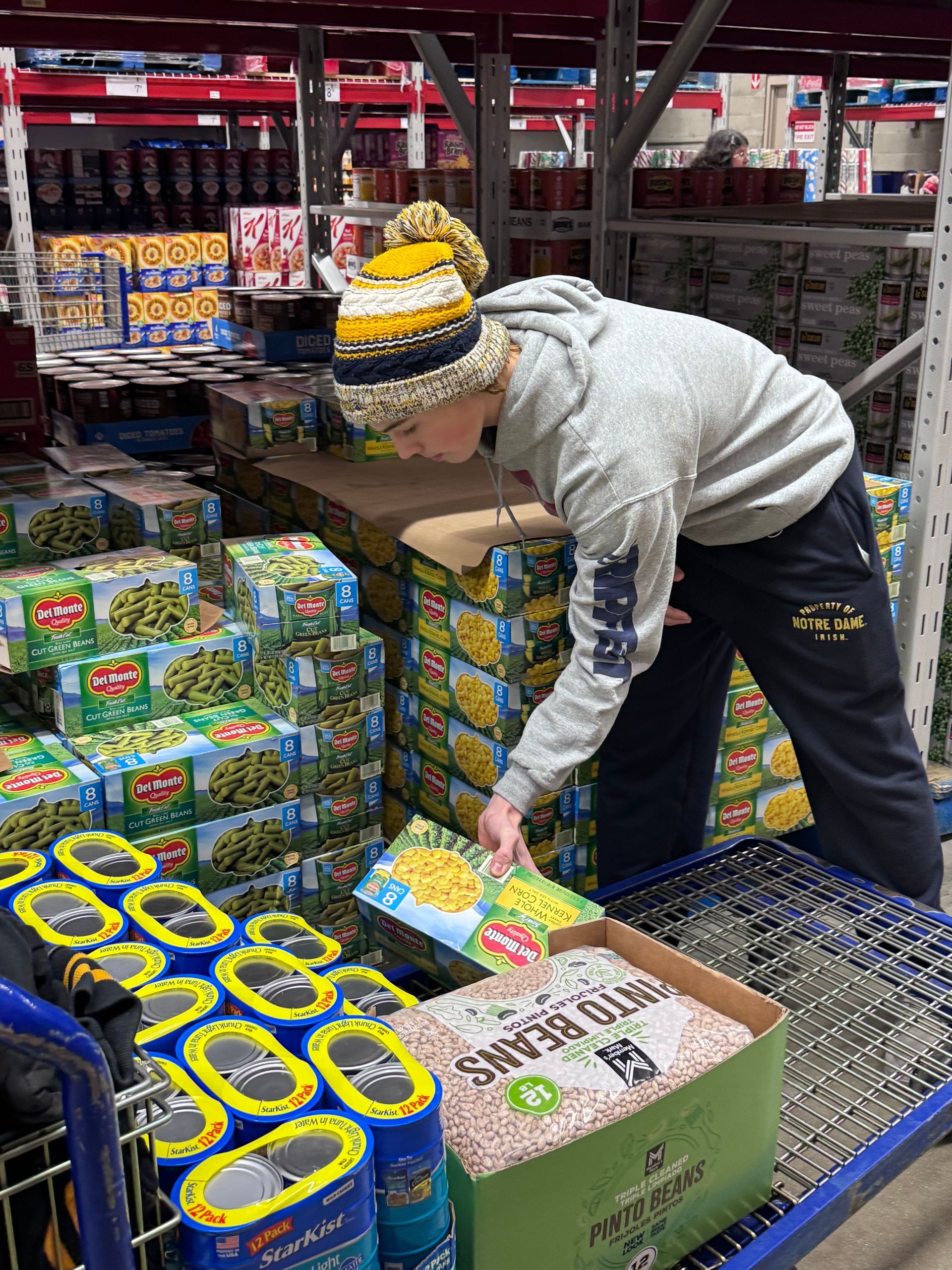 Maurer wells' first annual food drive