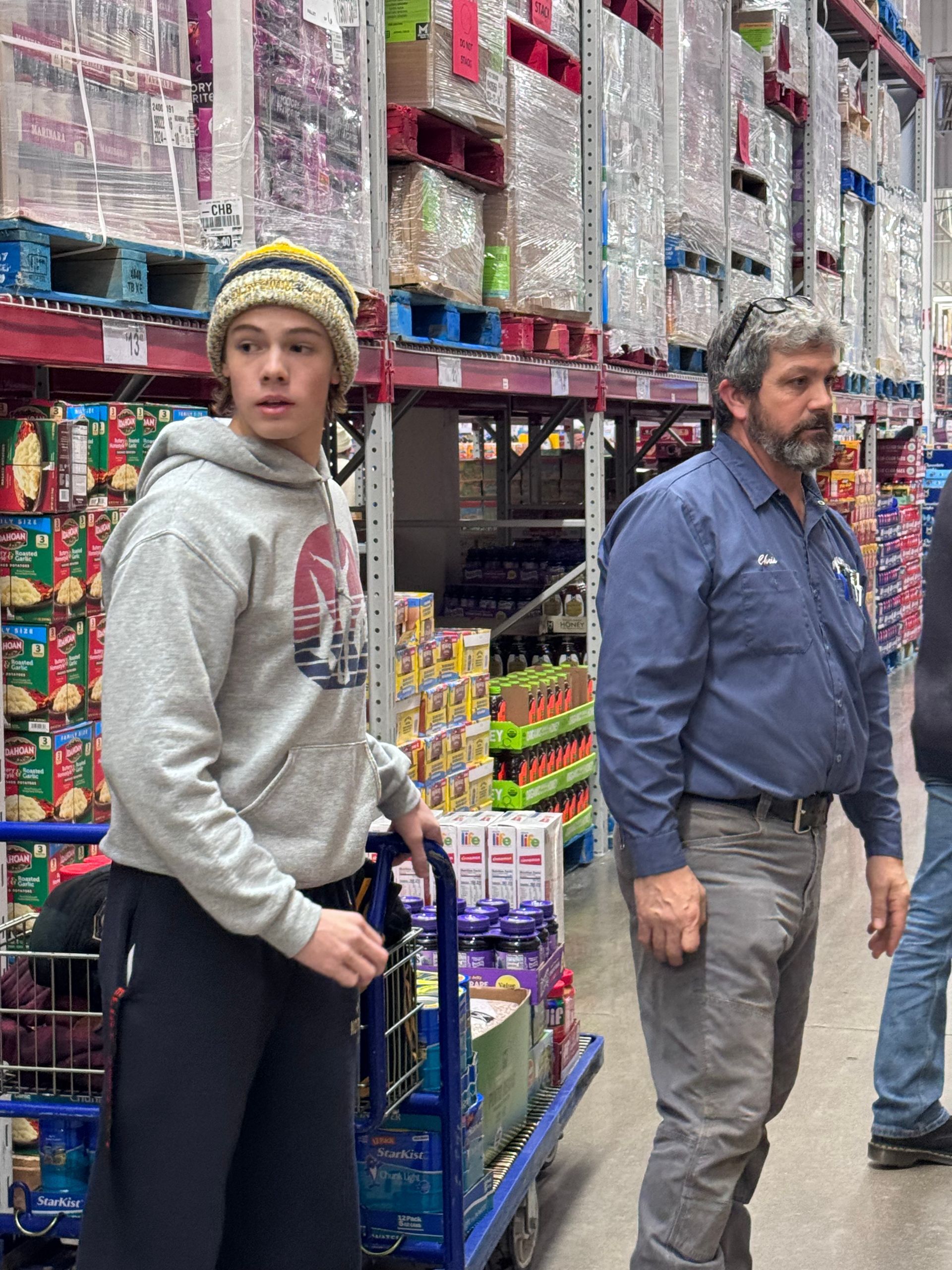 Maurer wells' first annual food drive