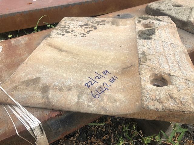 A Piece of Metal With the Date 22/2/19 Written on It — North Queensland Hard Facing (NQHF) In Mount Isa, QLD