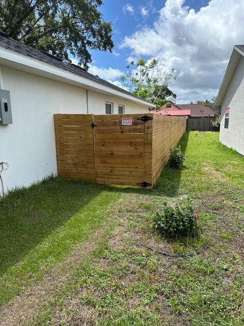 Durable wood fence