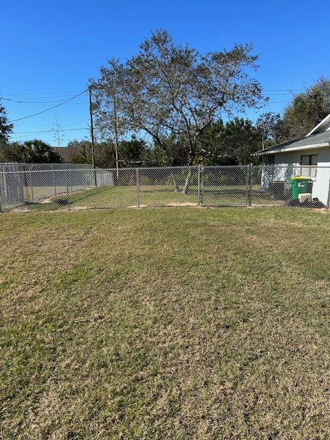 Chain link fencing