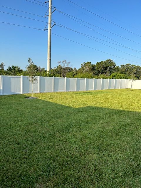 Chain link fence
