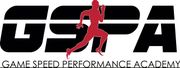 GSPA logo with a red running figure over black letters and the words “Game Speed Performance Academy”