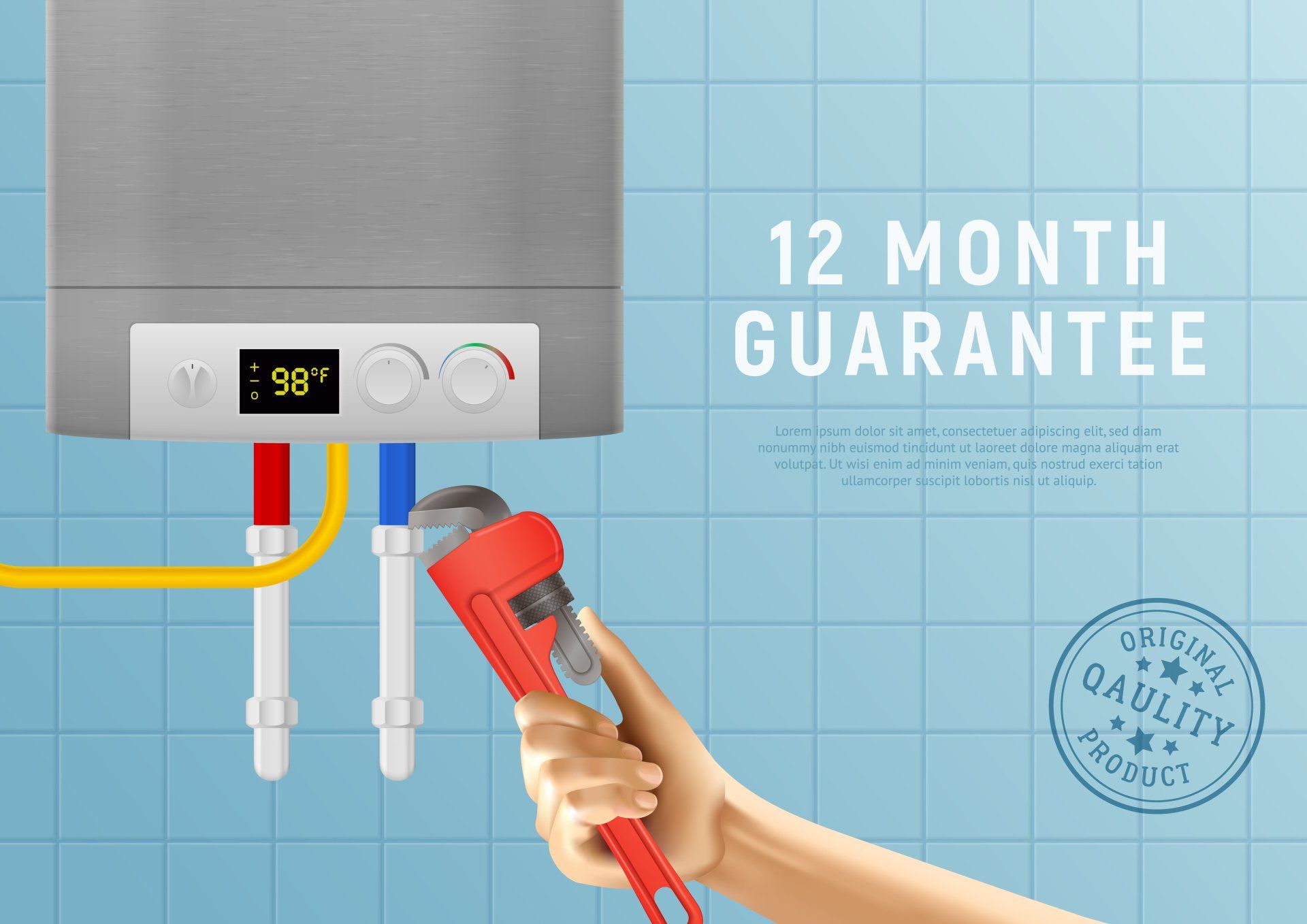 water heater warranty imagery