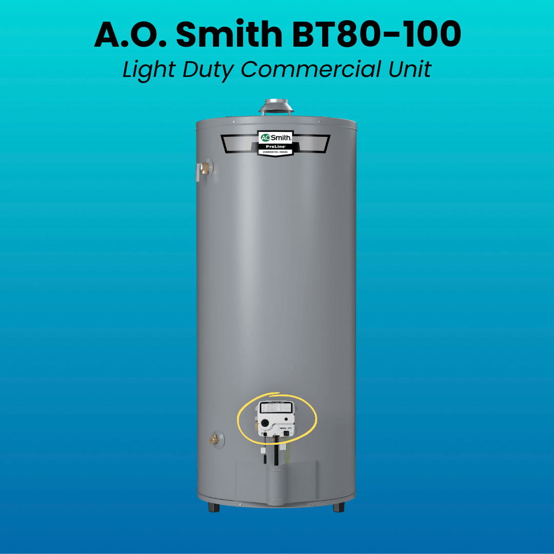A.O. Smith Light Duty Commercial Unit's Gas Valve