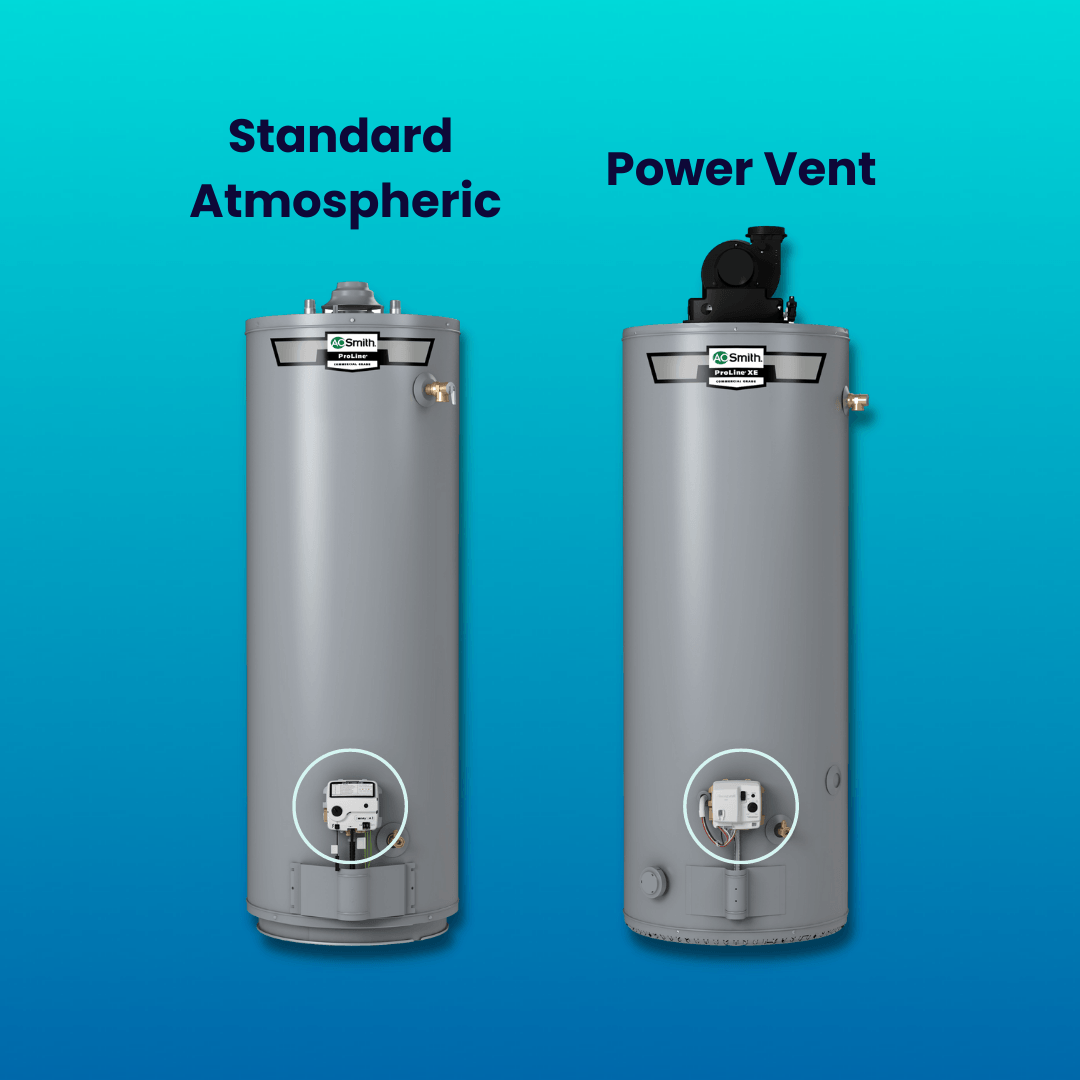 Locating a Gas Valve on a Residential Water Heater
