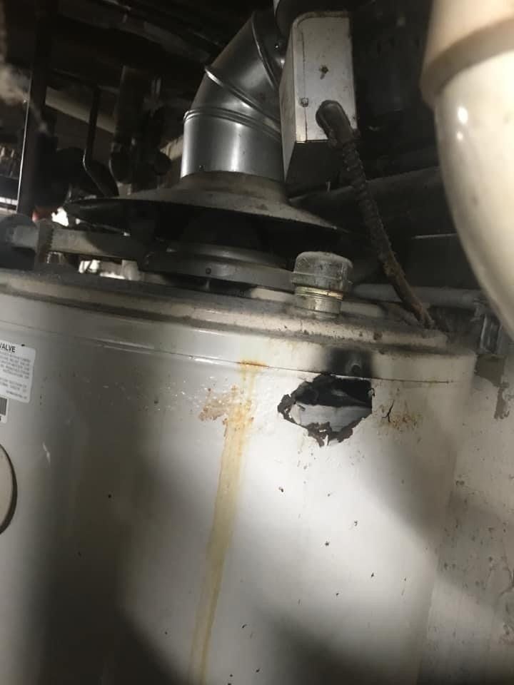 Discovery of Hole in A.O. Smith BTR During Preventative Maintenance