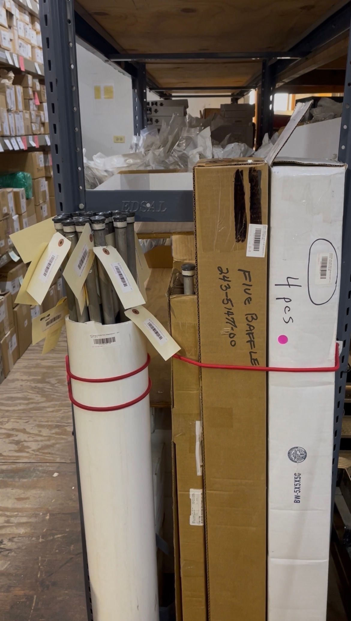 Bradford anode rod selection at the U.S. Water Heating Solutions warehouse