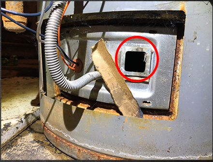 Flood Damaged Water Heater