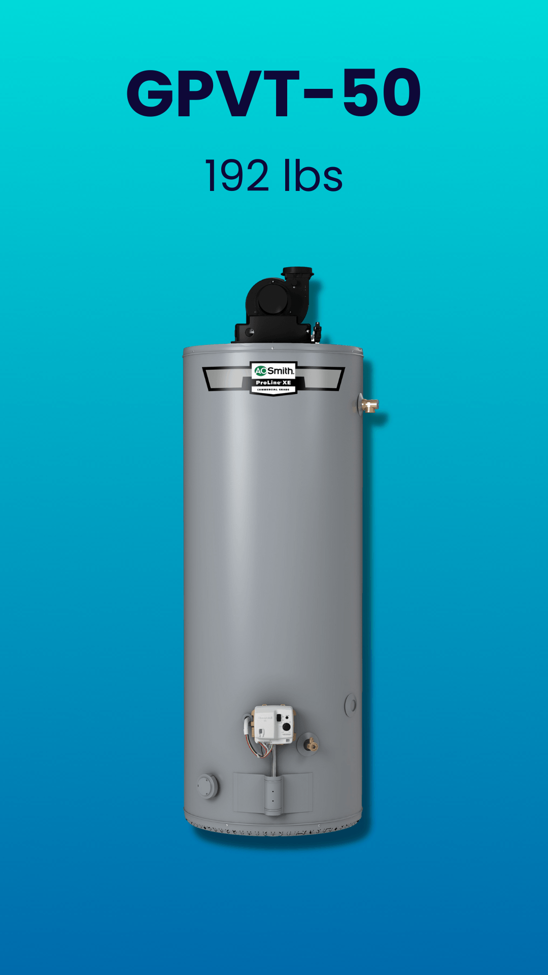A.O. Smith GPVT-50 Weight