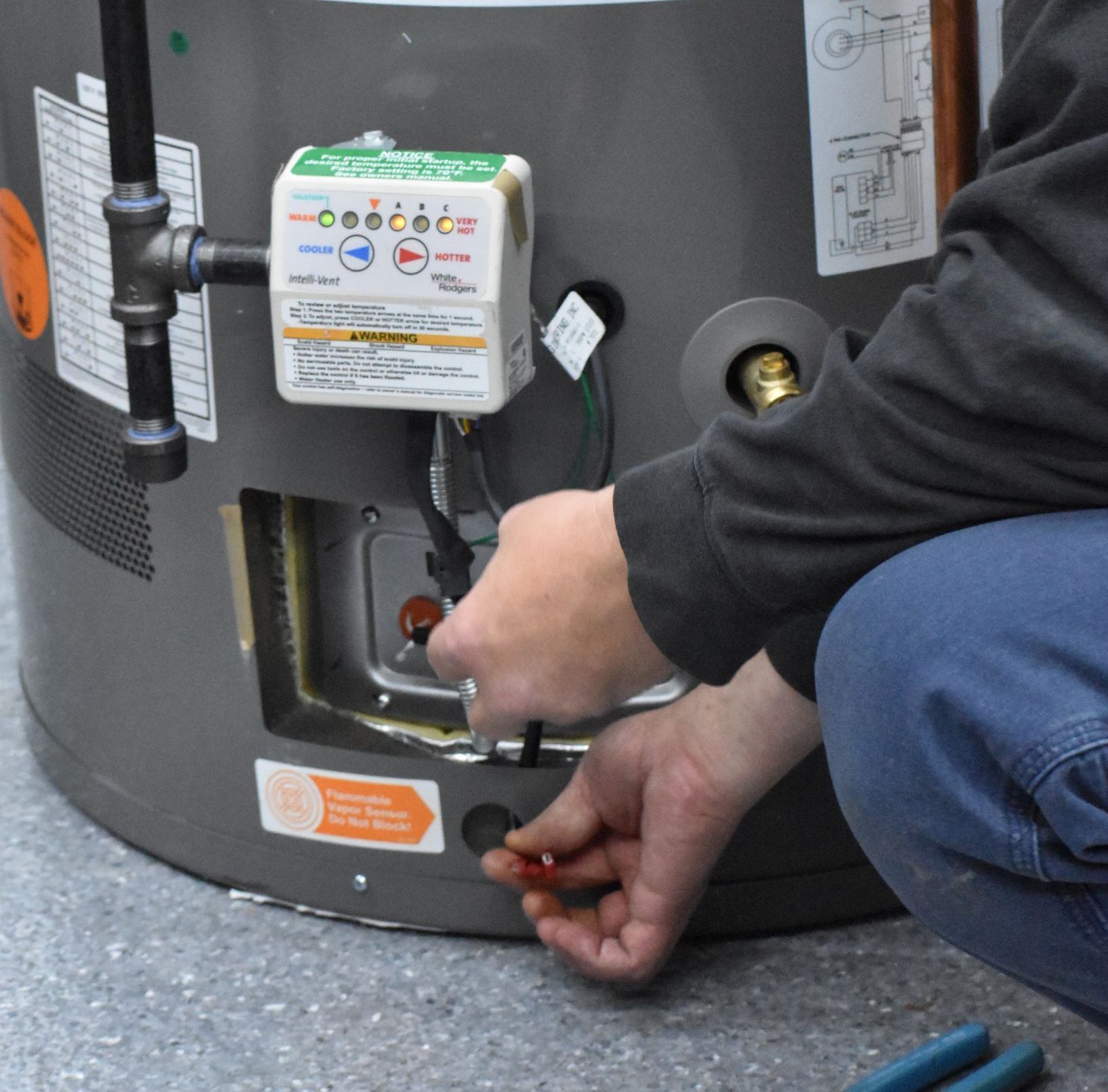 Non-warranty water heater diagnostics