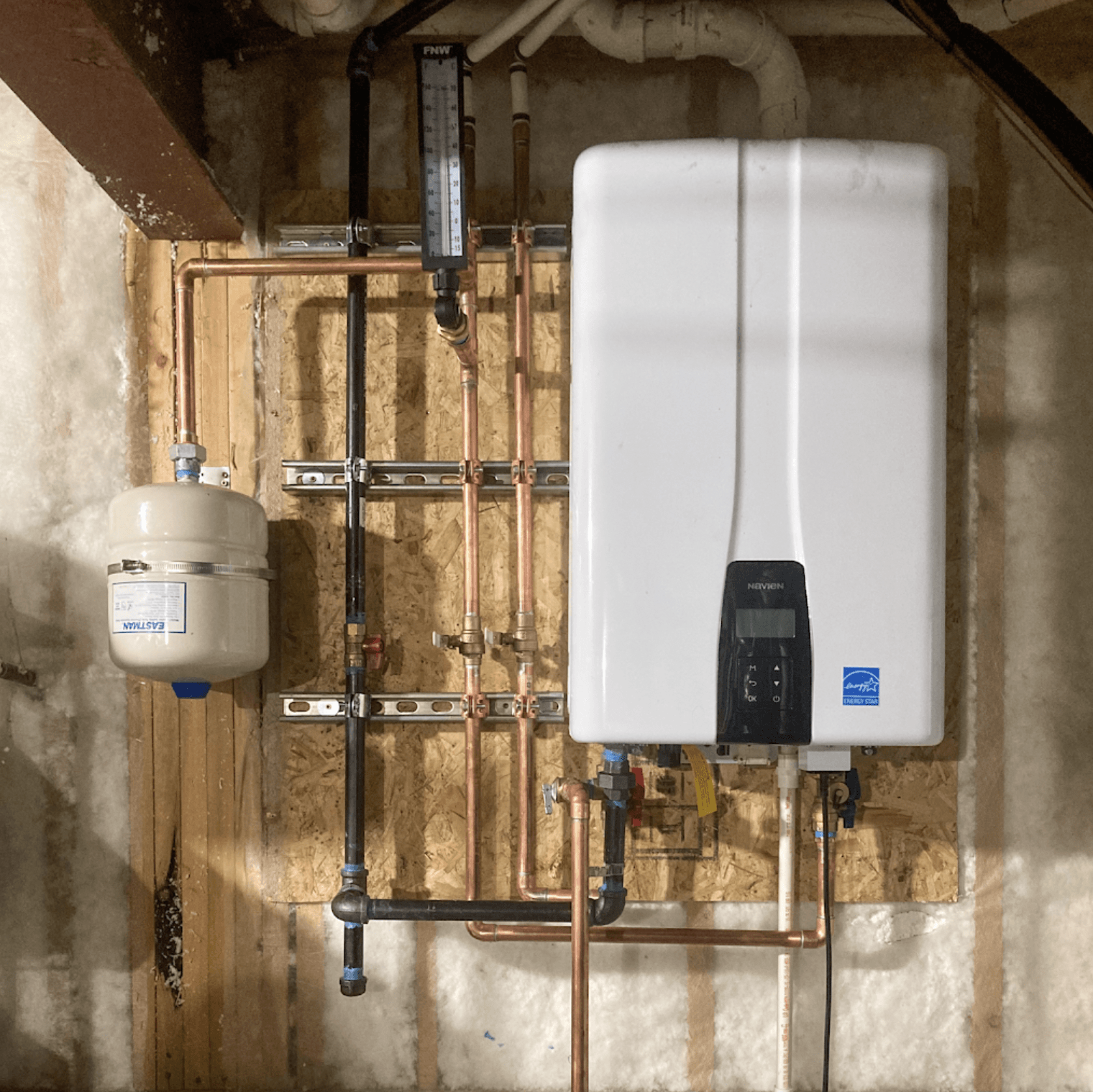 New Tankless Water Heater Installation