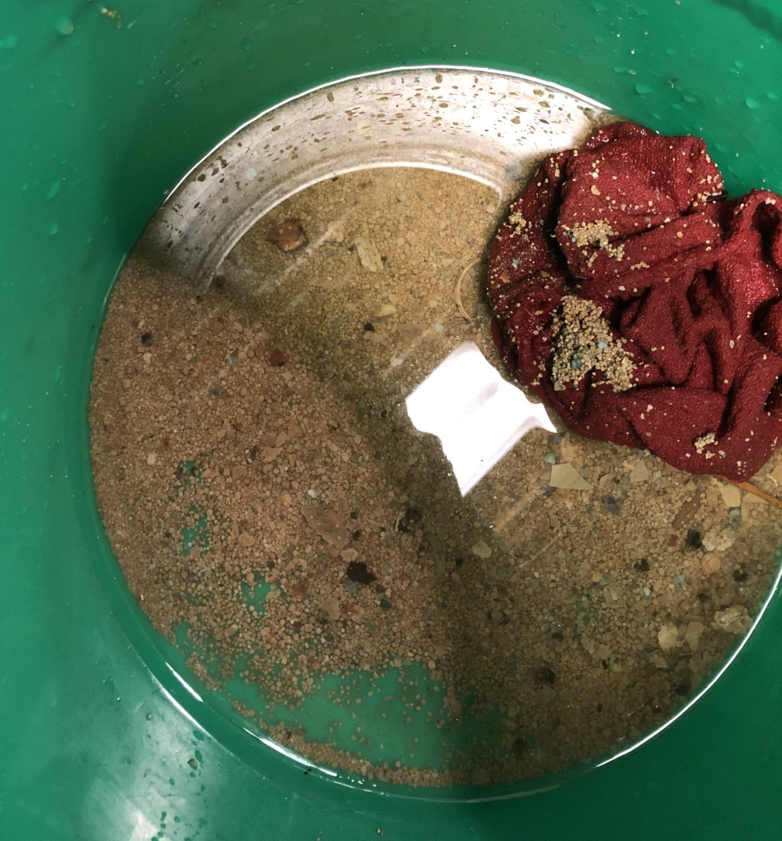 Example Water Heater Sediment Build-up
