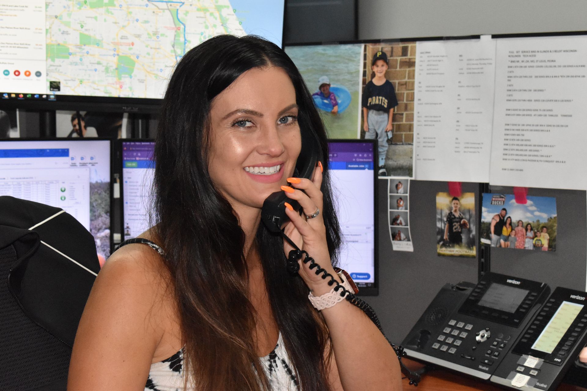 Estimator/dispatcher sourcing replacement water heater for customer by phone