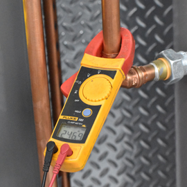 Volt meter for Indiana water heater repair
