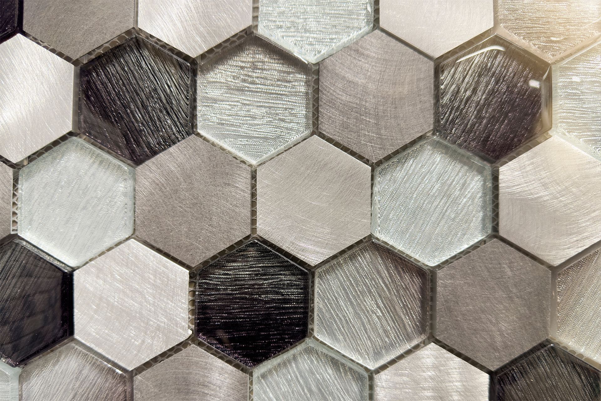 Mosaic tiles.