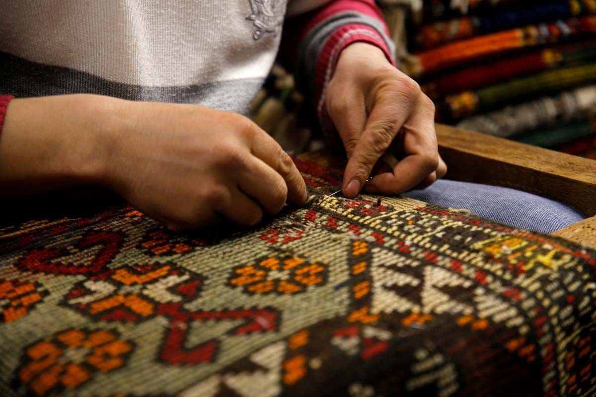Rug Restoration — Virginia Beach, VA — Artin Hadjinlian Oriental Rug Cleaning And Restoration