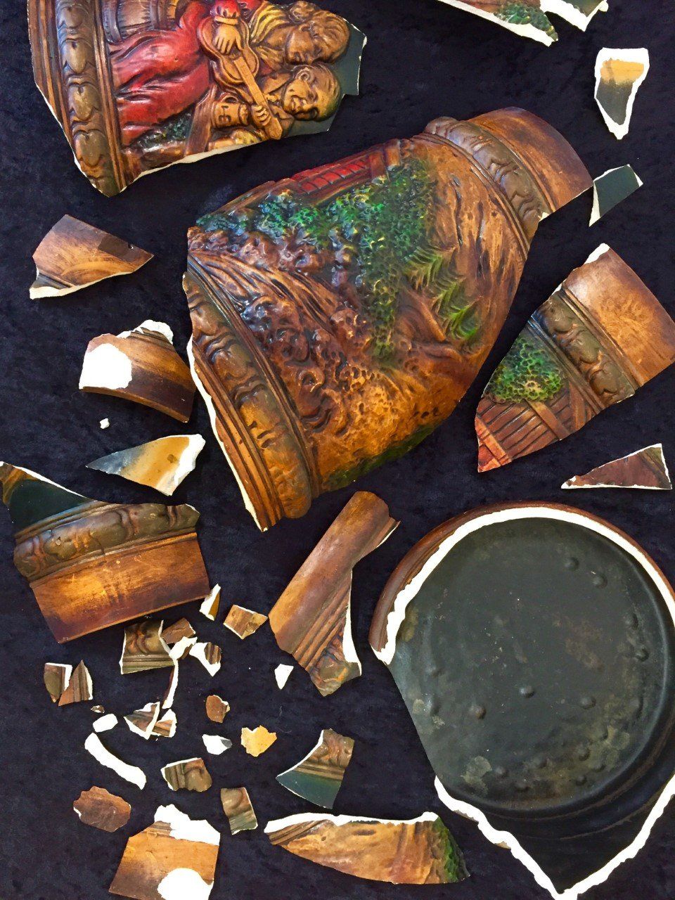 Broken Porcelain — Tampa, FL — Antique Restoration and Design