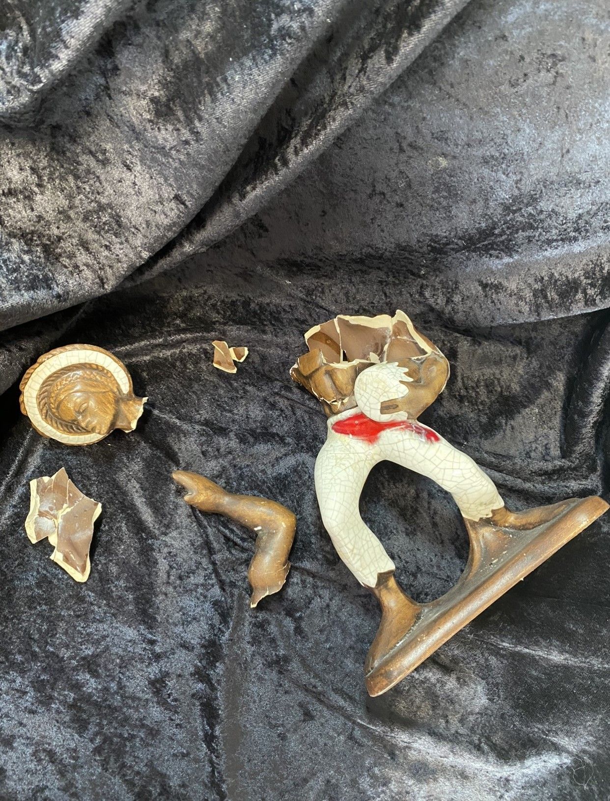 Ceramic Figurine Back — Tampa, FL — Antique Restoration and Design