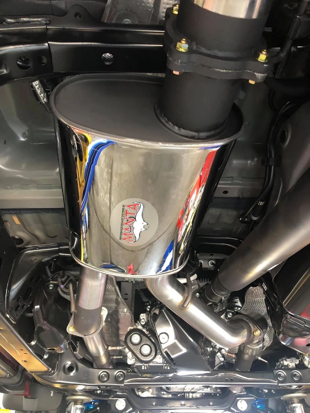 Manta Exhaust Installed — Mechanic in Cessnock