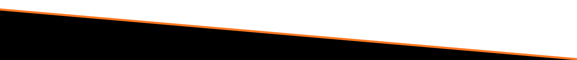 A long, dark horizontal shape curves gently across a plain white background.