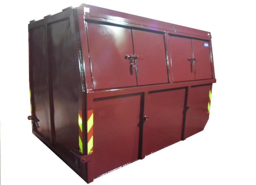 Closed lift 10m3