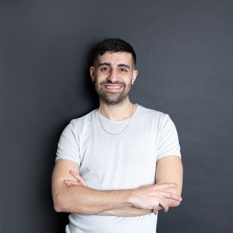 Headshot photo of Scotty's past coworker, Dener Bordan