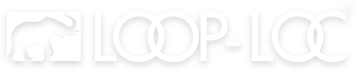 White logo with an elephant and the text