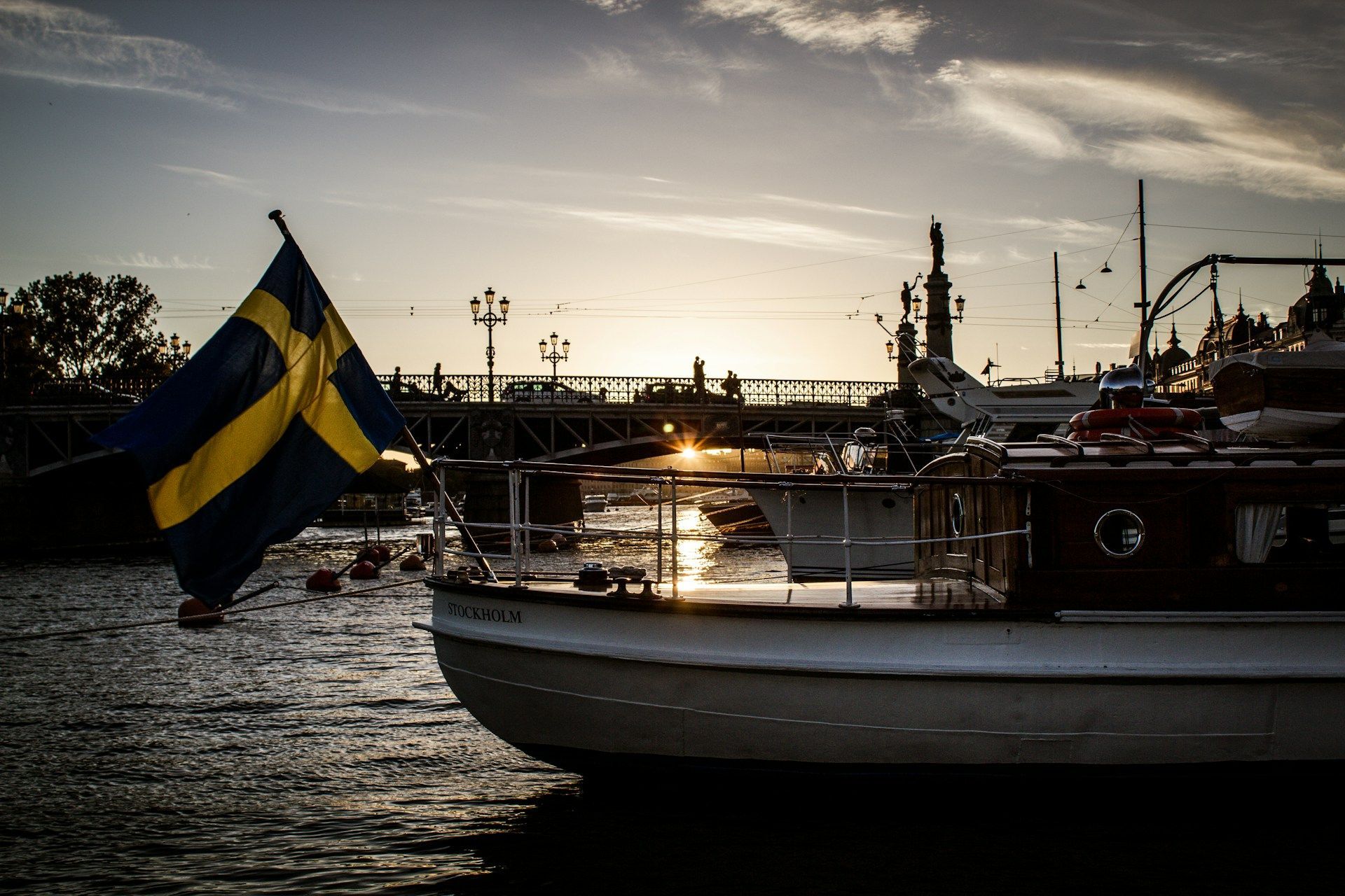 The bridge between Östermalm and Djurgården